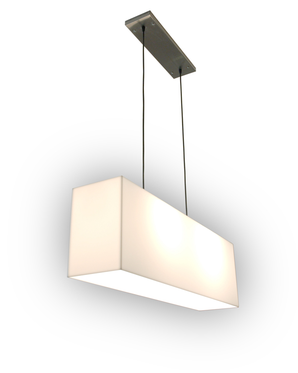 acrylic hanging light