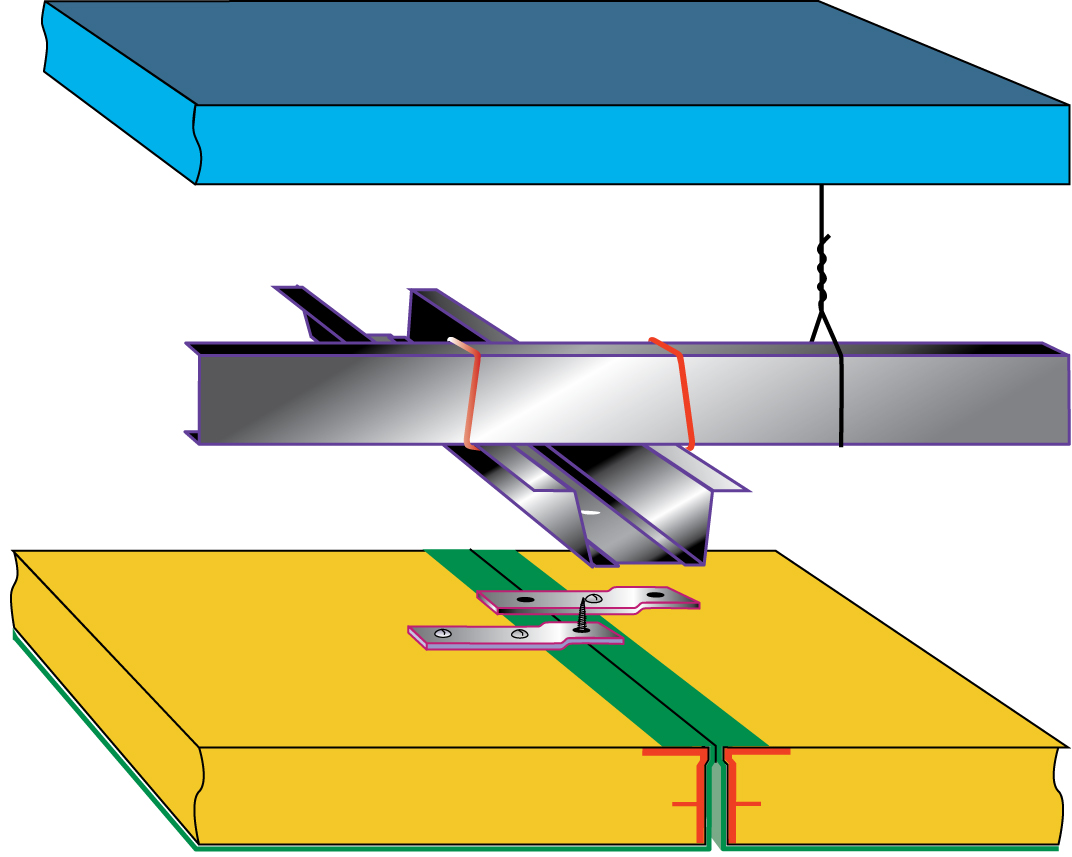 Direct Suspended System Quadrillo Qpp 19 Panel 1 1 8 28 Mm